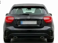 Usado Mercedes A180 AMG line 109 CV (80 kW) 2015 Negro Utilitario