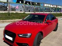 Usado Audi A4 143 CV (105 kW) 2013 Rojo Berlina