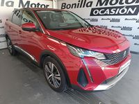 Usado Peugeot 3008 Allure 130 CV (95 kW) 2021 Rojo SUV