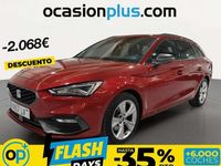 Usado Seat Leon ST FR 150 CV (110 kW) 2022 Rojo Familiar