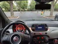 Usado Fiat 500C Sport 85 CV (62 kW) 2013 Gris / plata Descapotable