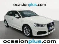 Usado Audi A3 S-Line 110 CV (80 kW) 2015 Blanco Berlina