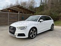 Usado Audi A3 S-Line 116 CV (85 kW) 2018 Blanco Berlina