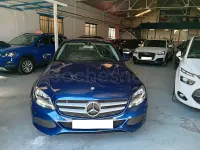 Usado Mercedes C200 136 CV (100 kW) 2016 Azul Berlina