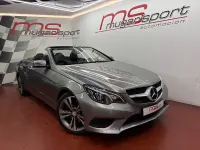 Usado Mercedes E200 184 CV (135 kW) 2014 Gris / plata Descapotable