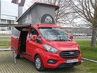 Usado Ford Transit Custom Nugget 185 CV (136 kW) 2021 Rojo Monovolumen
