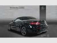 Usado Mercedes C220 AMG line 194 CV (142 kW) 2021 Negro Descapotable