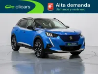 Usado Peugeot e-2008 GT 100 kW (136 CV) 2020 Azul SUV