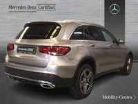 Usado Mercedes GLC300 AMG line 194 CV (142 kW) 2021 Mojave silver metallic paint