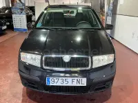 Usado Skoda Fabia 80 CV (58 kW) 2007 Negro Berlina