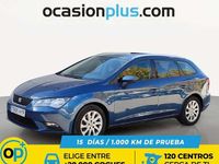 Usado Seat Leon ST Style 105 HP (77 kW) 2014 Azul Carrinha