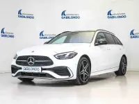 Usado Mercedes C300e 313 CV (230 kW) 2022 Blanco Familiar