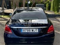 Usado Mercedes C200 136 CV (100 kW) 2018 Azul Berlina