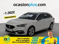 Usado Seat Leon FR 150 CV (110 kW) 2021 Blanco Familiar