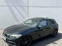 Usado BMW 116 Efficient Dynamics 116 CV (85 kW) 2015 Negro Utilitario