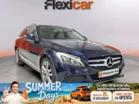 Usado Mercedes C220 170 CV (125 kW) 2017 Azul Familiar