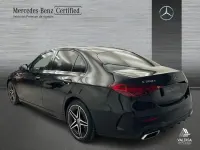 Usado Mercedes C200 AMG line 163 CV (119 kW) 2024 Negro Berlina