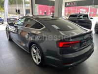 Usado Audi A5 Sportback S-Line 190 CV (139 kW) 2019 Gris / plata Utilitario