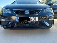 Usado Seat Leon FR 184 CV (135 kW) 2017 Negro Berlina