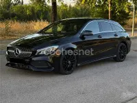 Usado Mercedes CLA200 Shooting Brake AMG line 136 CV (100 kW) 2017 Negro Familiar