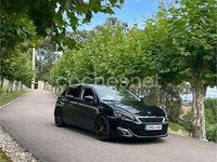 Usado Peugeot 308 Allure 125 CV (91 kW) 2014 Azul Berlina