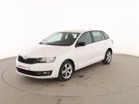 Usado Skoda Rapid 90 CV (66 kW) 2017 Blanco Utilitario