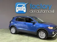 Usado VW T-Cross Advance 110 CV (80 kW) 2022 Azul SUV