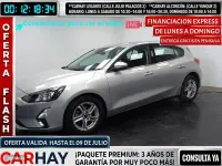 Usado Ford Focus Trend+ 125 CV (91 kW) 2021 Gris Berlina