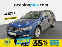 Usado VW Passat Business 150 CV (110 kW) 2021 Azul Familiar