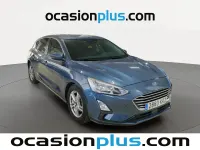 Usado Ford Focus Trend+ 125 CV (91 kW) 2018 Azul Utilitario