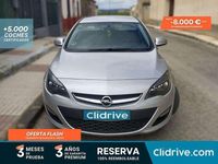 Usado Opel Astra Selective 110 CV (80 kW) 2014 Gris Utilitario