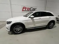 Usado Mercedes GLC220 AMG line 170 CV (125 kW) 2016 Blanco SUV