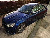 Usado Mercedes C350 Avantgarde 272 CV (200 kW) 2007 Azul Berlina