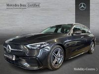 Usado Mercedes C220 AMG line 200 CV (147 kW) 2023 Graphite grey  metallic paint Familiar
