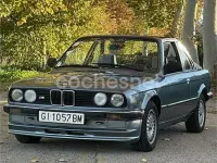 Usado BMW 320 Cabriolet 129 CV (94 kW) 1987 Gris / plata Descapotable