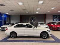 Usado Mercedes C220 Avantgarde 170 CV (125 kW) 2015 Blanco Berlina