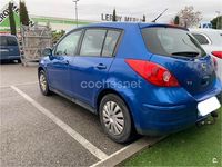 Usado Nissan Tiida Acenta 110 CV (80 kW) 2007 Azul Berlina