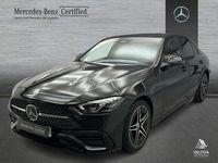Usado Mercedes C200 AMG line 163 CV (119 kW) 2025 Negro Berlina