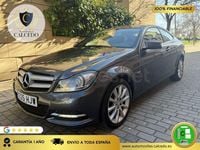 Usado Mercedes C180 156 CV (114 kW) 2012 Negro Coupe