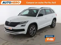 Käytetty Skoda Kodiaq SportLine 150 HP (110 kW) 2020 Valkoinen Katumaasturi