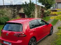 Usado VW Golf VII GTD 184 CV (135 kW) 2013 Rojo Berlina