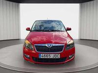 Brugt Skoda Fabia Ambition 69 HK (50 kW) 2015 Rød Hatchback