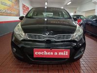 Usado Kia Rio 85 CV (62 kW) 2011 Negro Berlina