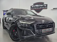 Usado Audi Q8 S-Line 340 CV (250 kW) 2021 Negro SUV