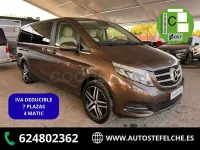 Usado Mercedes V250 Exclusive 204 CV (150 kW) 2018 Marrón Monovolumen