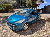 Usado Peugeot 207 CC 120 CV (88 kW) 2007 Azul Descapotable