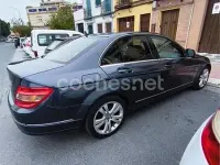 Usado Mercedes C200 Avantgarde 136 CV (100 kW) 2009 Gris / plata Berlina