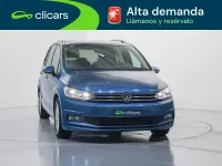 Usado VW Touran Advance 150 CV (110 kW) 2021 Azul Monovolumen