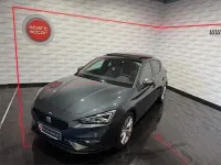 Usado Seat Leon FR 150 CV (110 kW) 2020 Gris / platagris Berlina