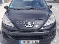 Usado Peugeot 207 75 CV (55 kW) 2010 Negro Berlina